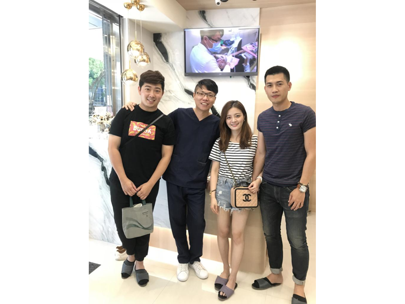 歡迎台大張醫師、林醫師到爵世參訪