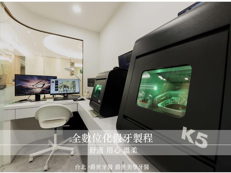 數位化假牙製程