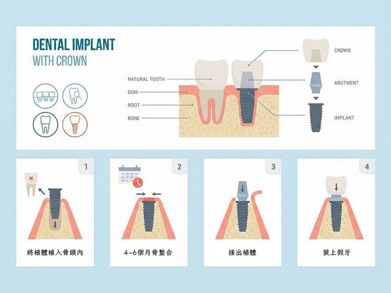 哪些人只能做活動假牙，而不能植牙？